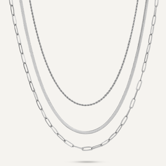 Natalie Necklace Silver