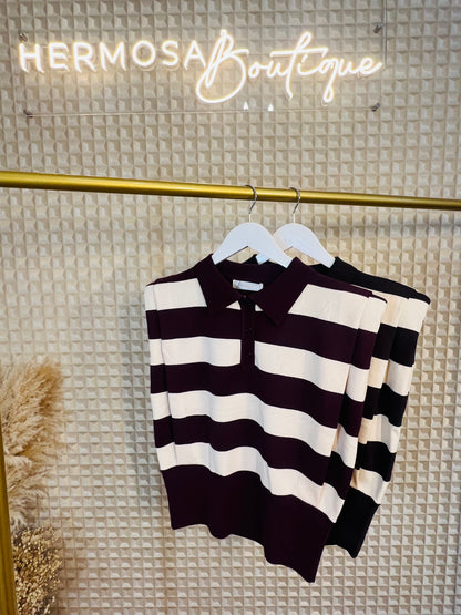 Lorene Stripe knit