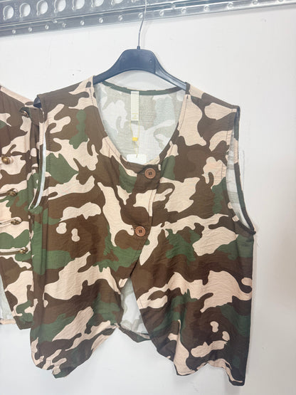 Camo Two Button