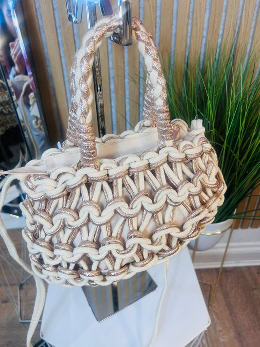 Gold Rope Bag