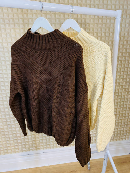 Cable Knit Jumper