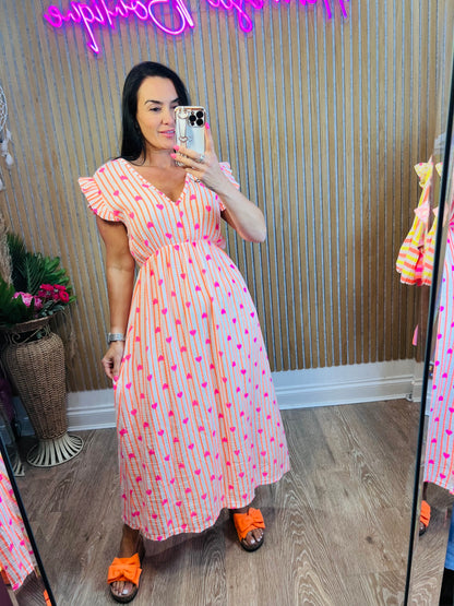 Love Nadia Neon Dress