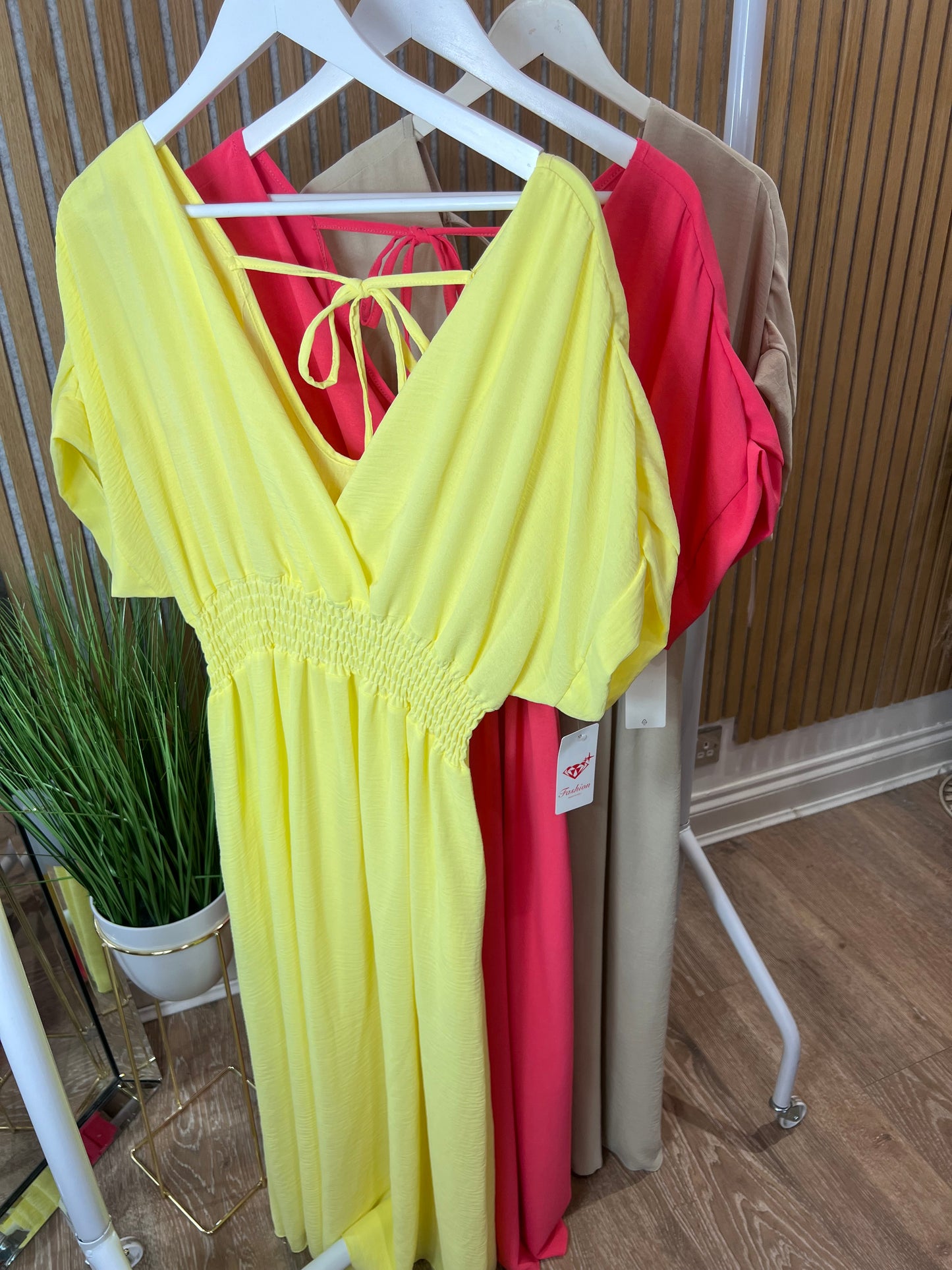 Tie Back Dress