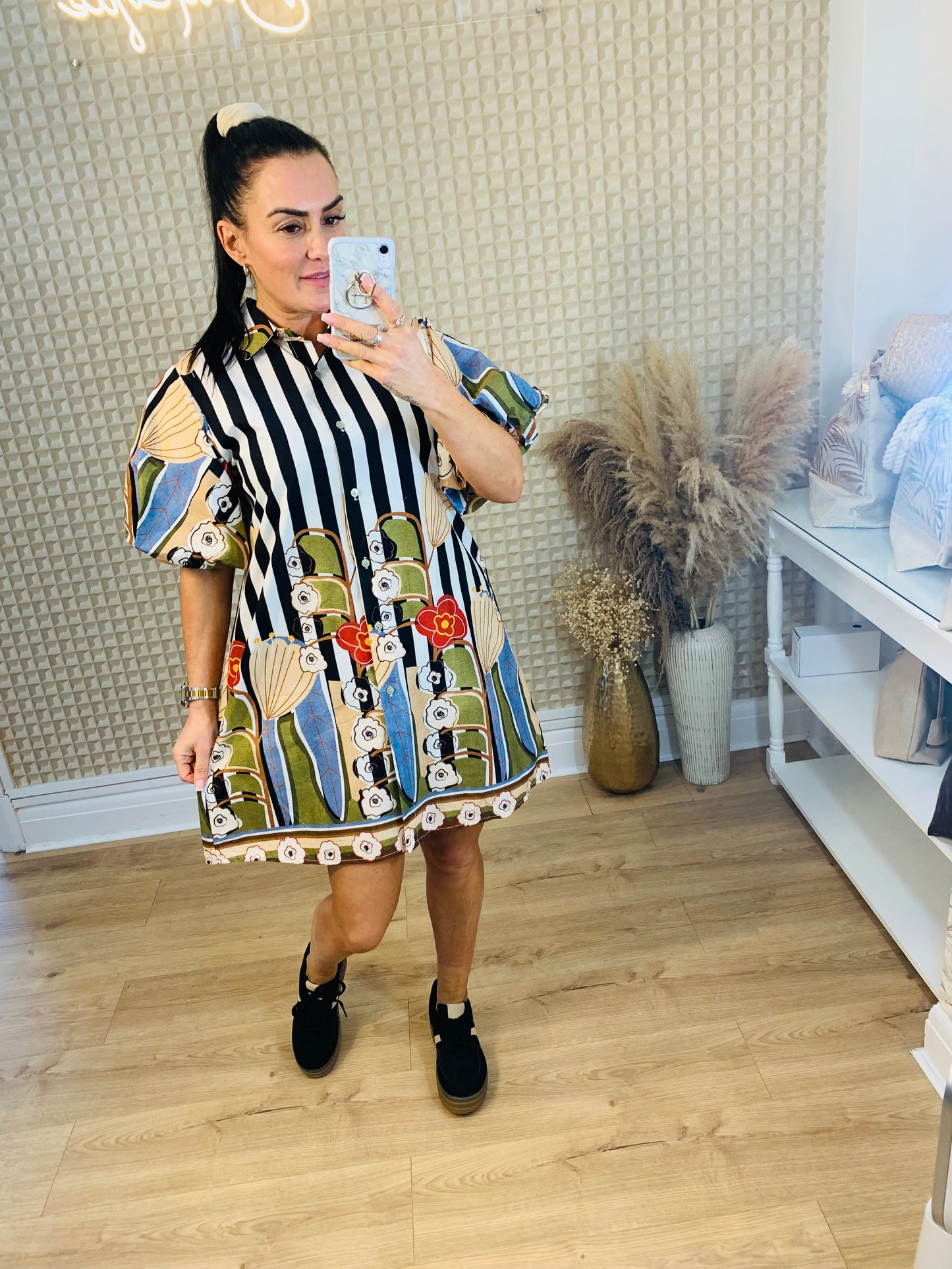 Zeta Shirt Dress