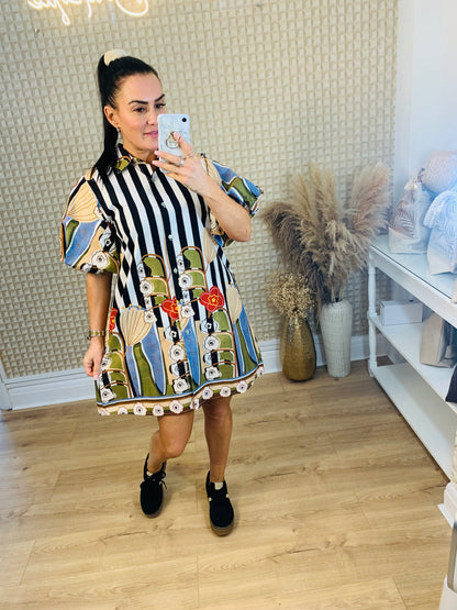 Zeta Shirt Dress