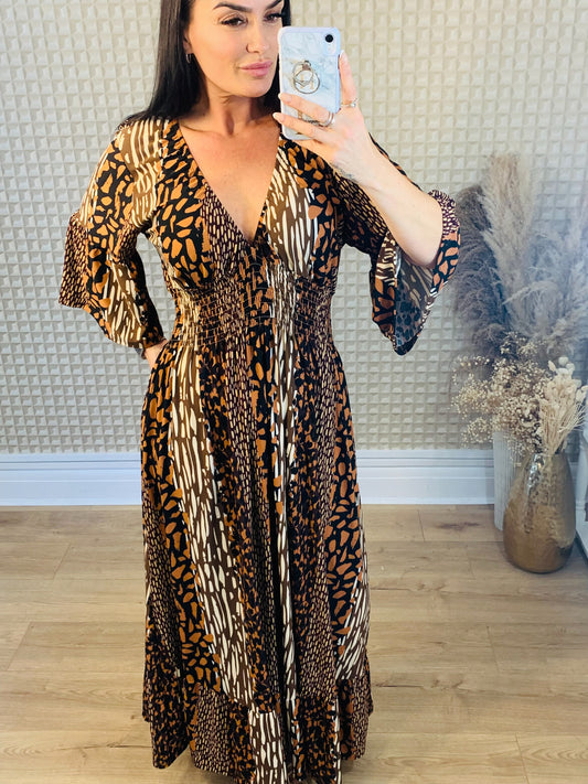Black & Tan Maxi