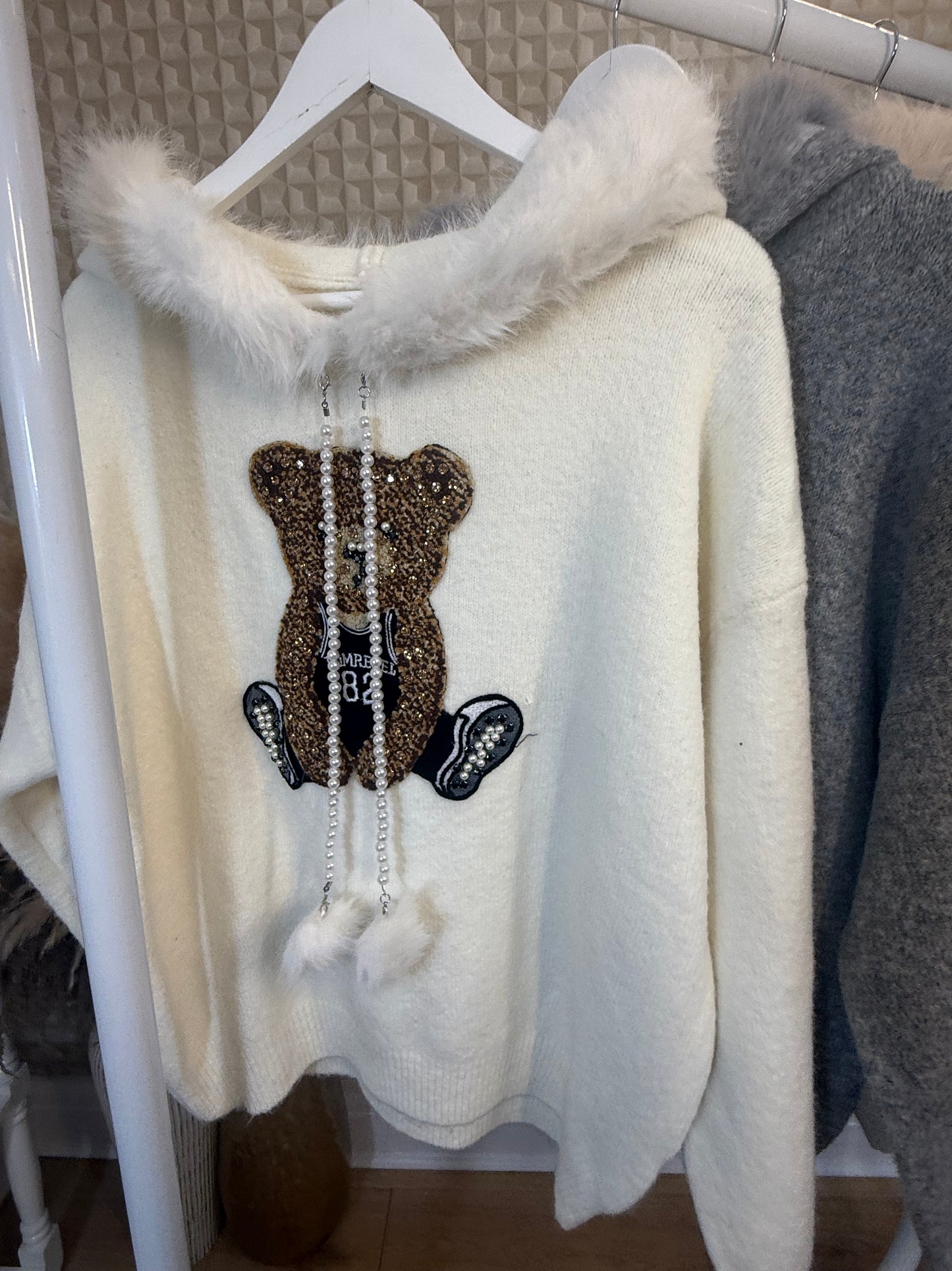 Dom Rebel Bear hoody