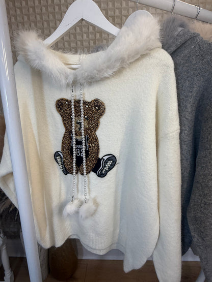 Dom Rebel Bear hoody