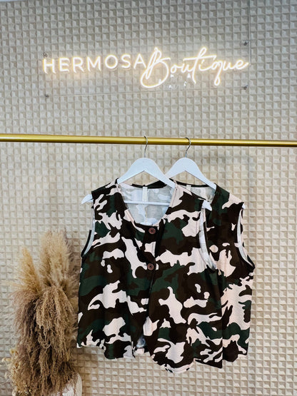 Camo Two Button