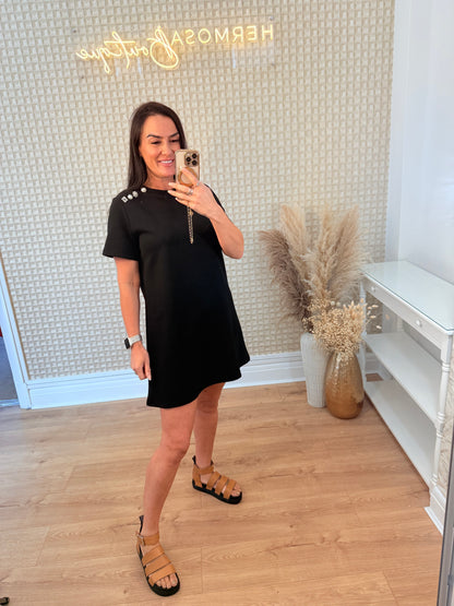 T-shirt Dress Cream