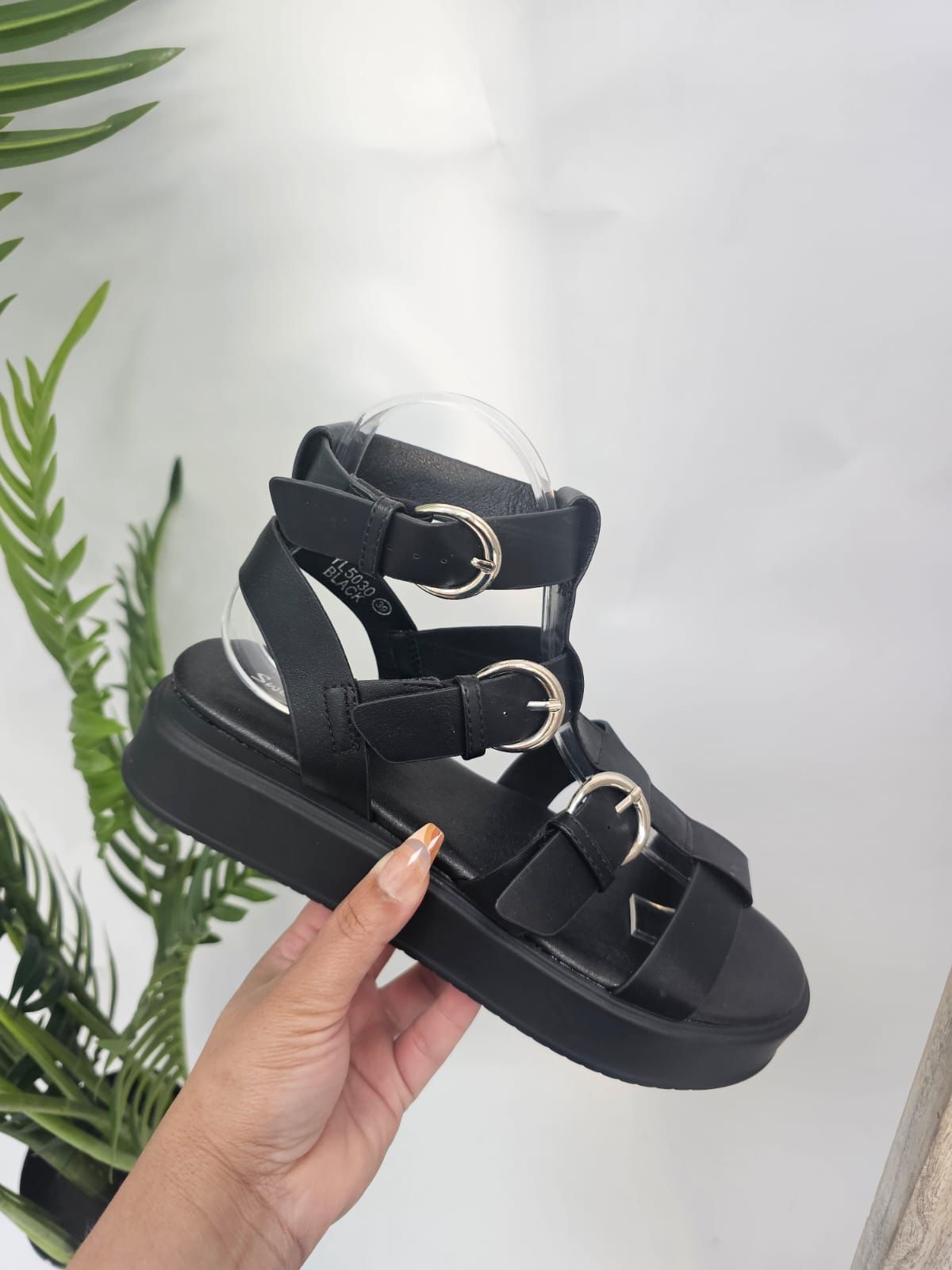 Buckle Black Gladiator