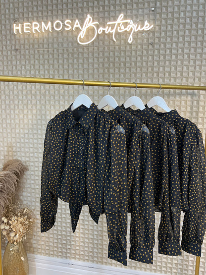 Dotty Bubble Hem