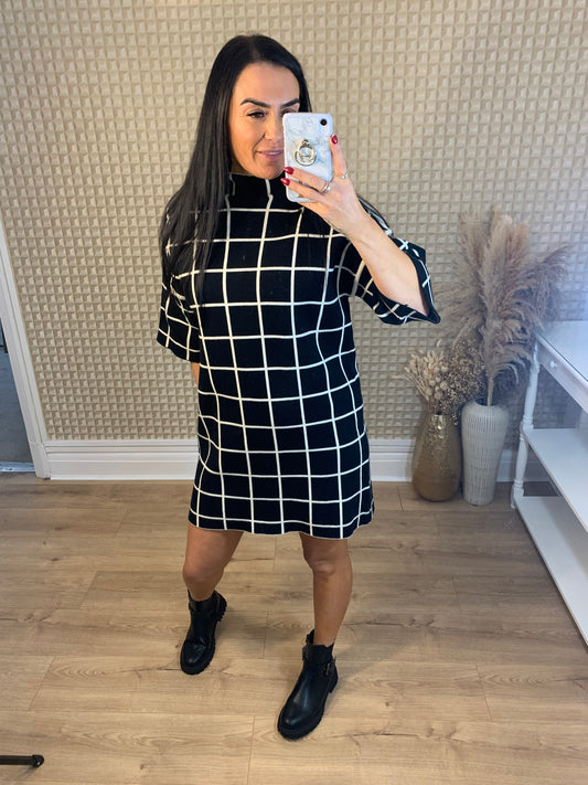 Squares Knit Dress