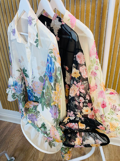 Diverse Chiffon Frill Sleeve