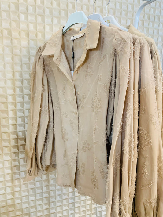 Biege Flamant Rose Blouse