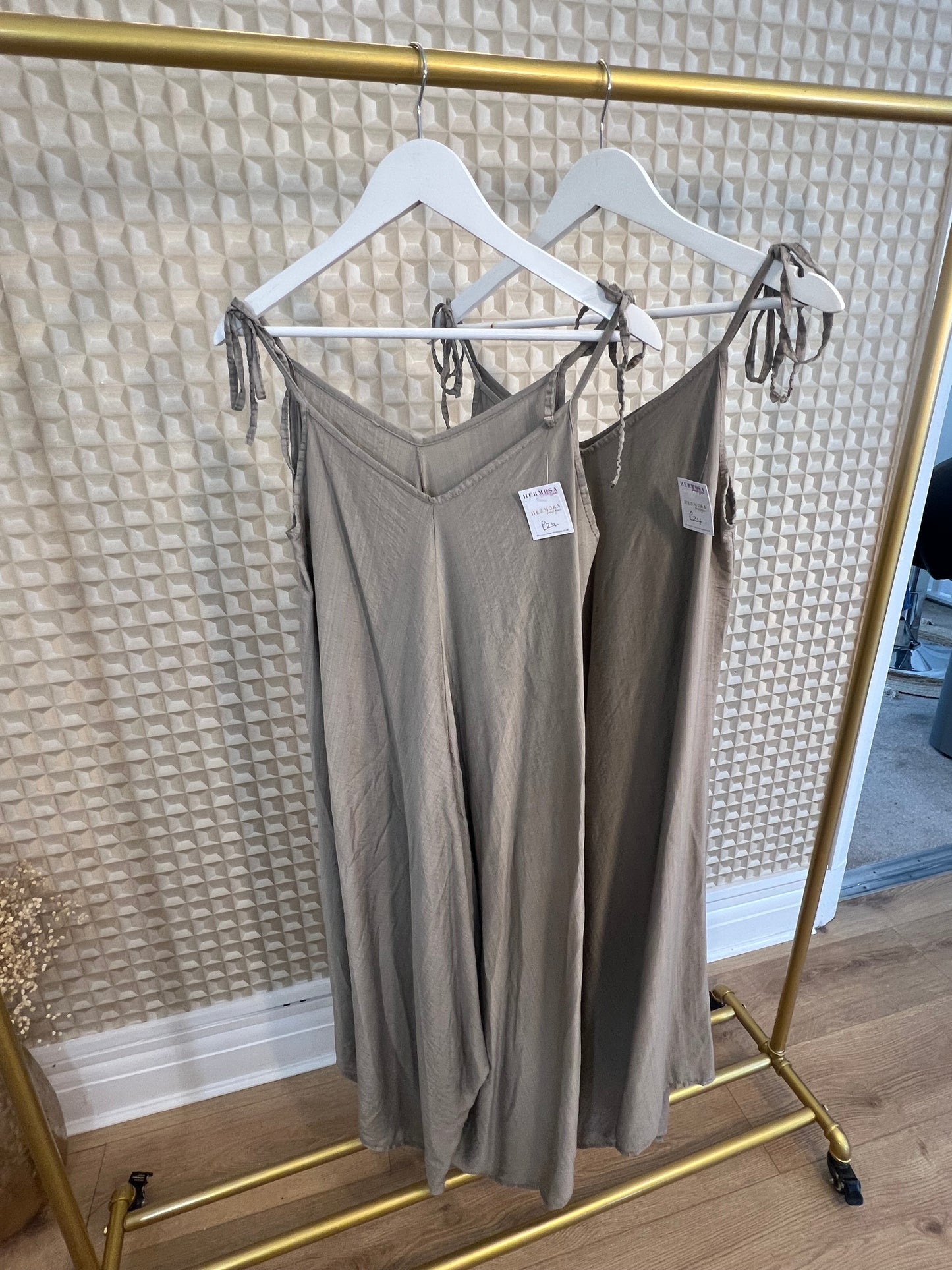 Mocha Jumpsuit