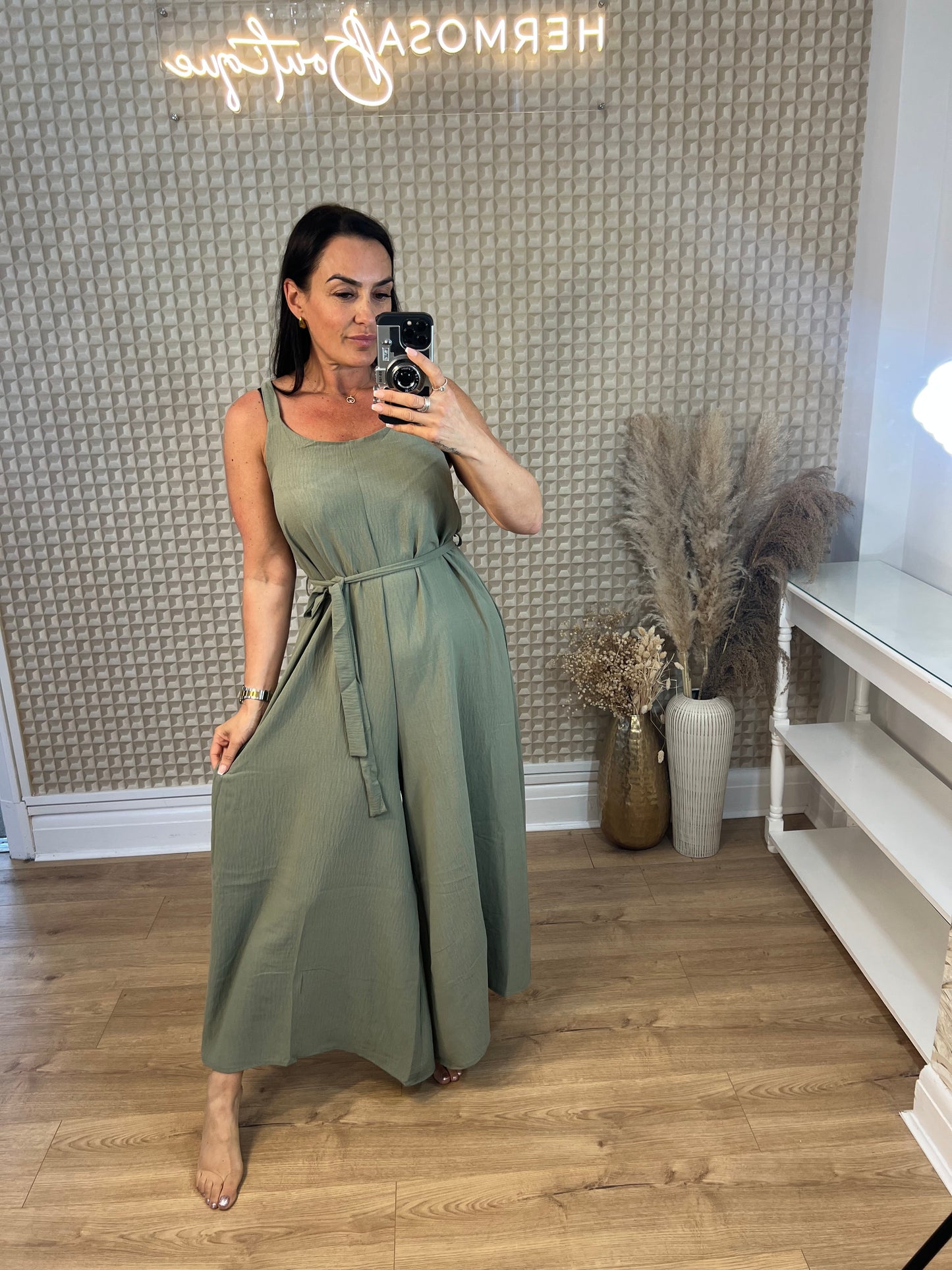 L/XL Plain Jumpsuit