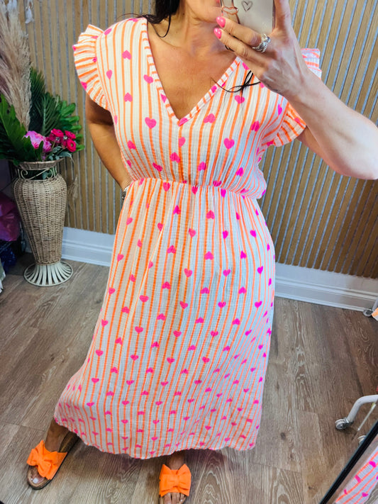 Love Nadia Neon Dress