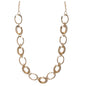 Long Loop Gold Necklace