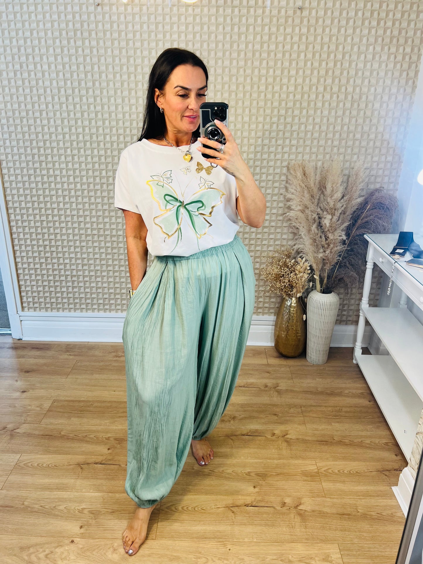 Butterfly tee