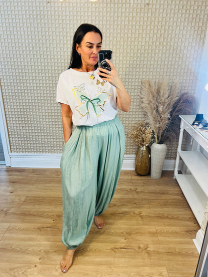 Butterfly tee