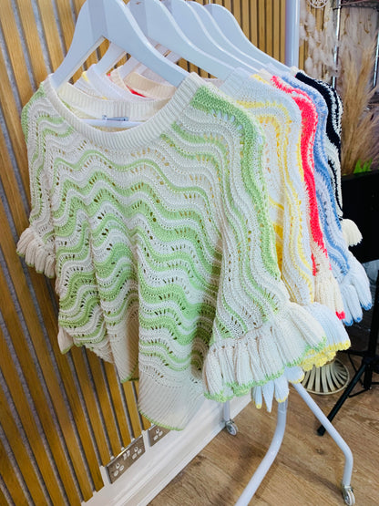 Spring Frill Knit