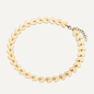 Gold Feathered Heart Necklace