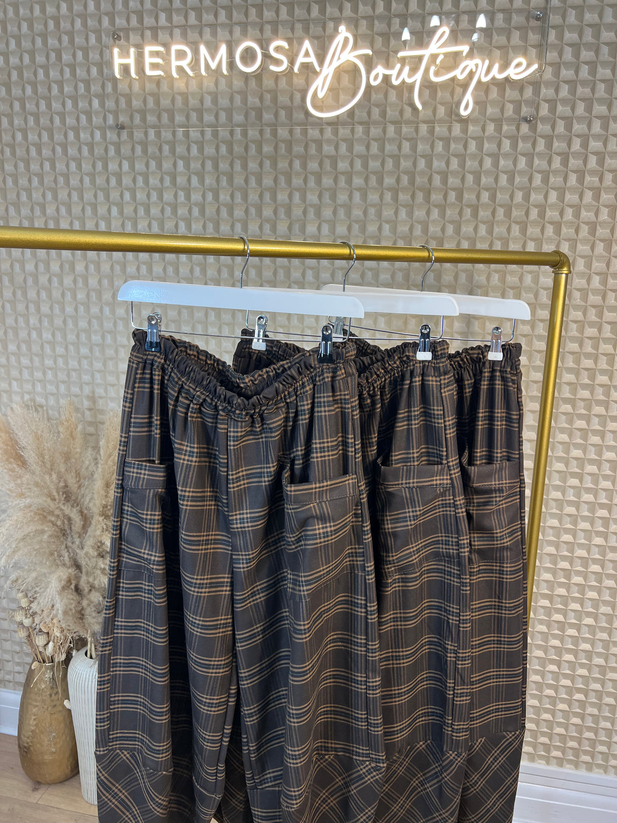 Plaid Trousers