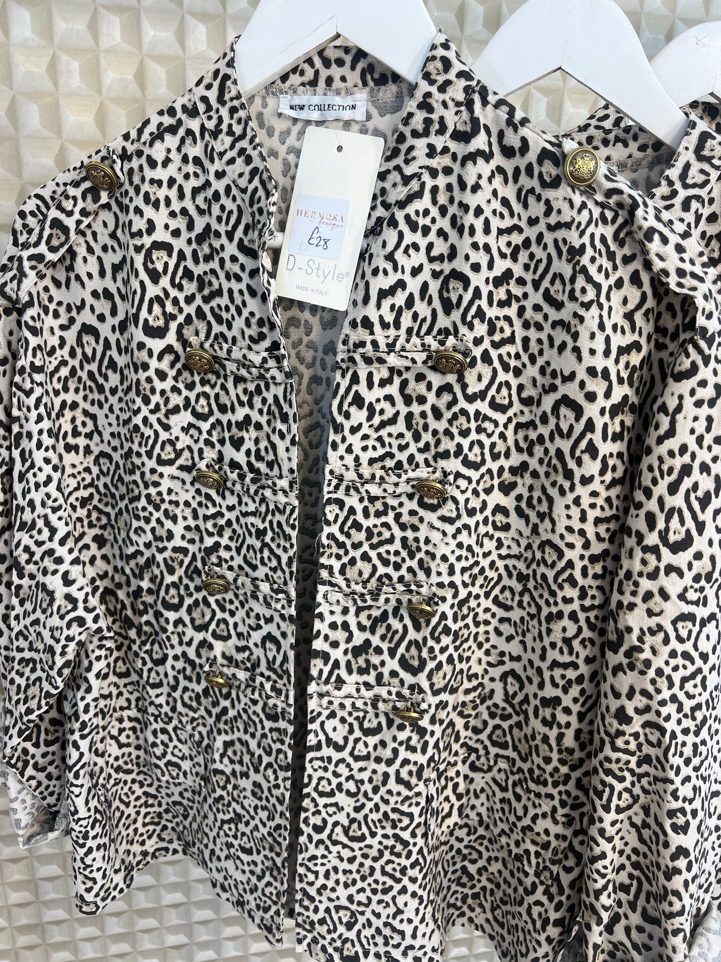 Lightweight Animal Military Jacket