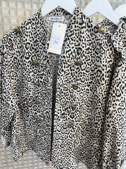 Lightweight Animal Military Jacket