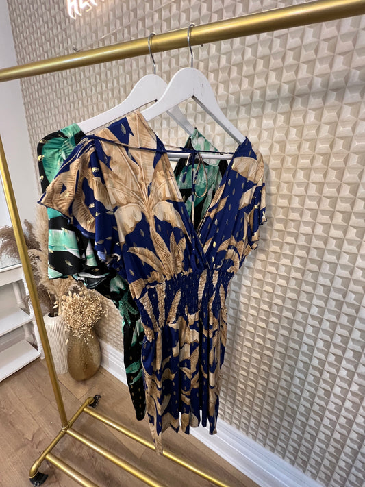Palm Leaf Playsuit