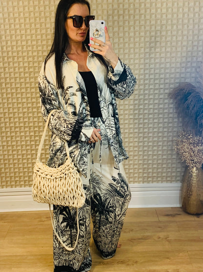 Palm Two Piece Set M/L