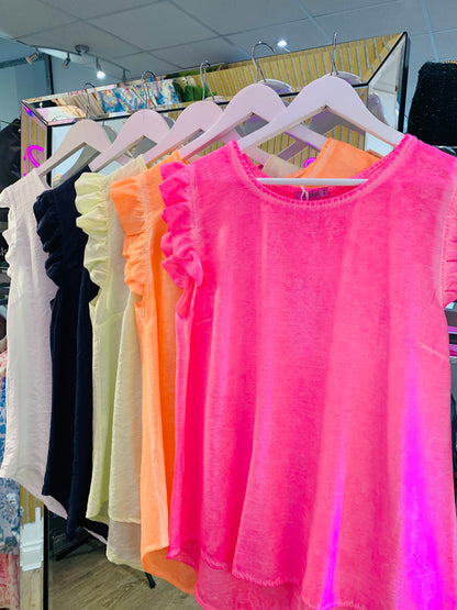Neon Button Back