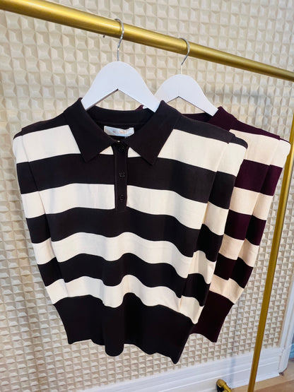 Lorene Stripe knit