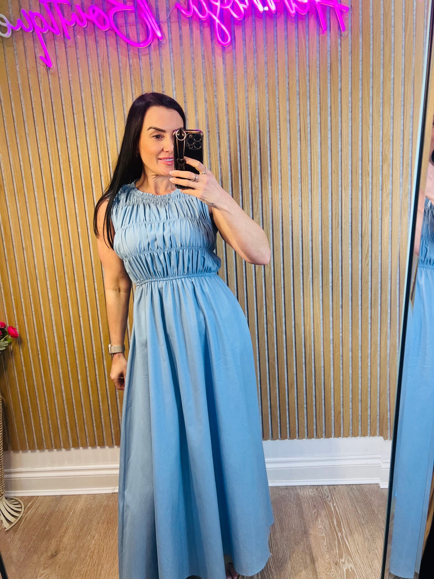 Denim Maxi
