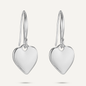 Silver Heart Earrings