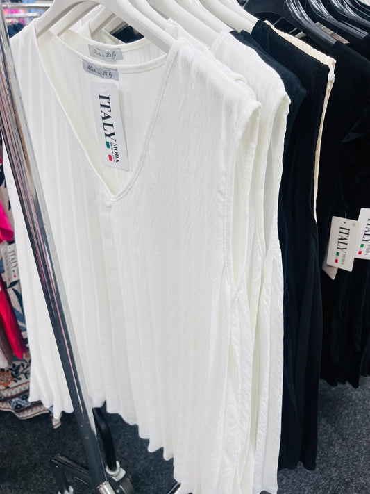 Pleated Blouse