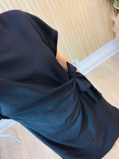 Side Tie Dress