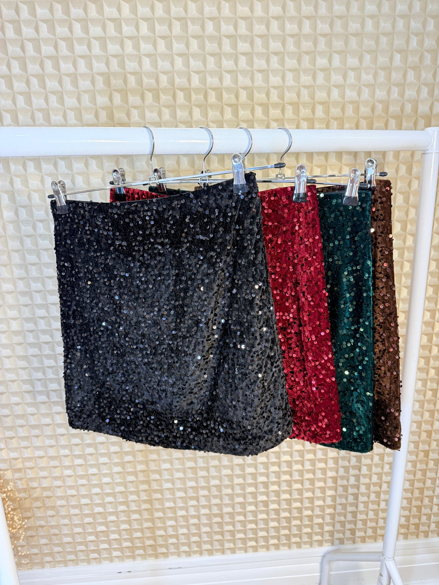 Diverse Sequinned Skirt