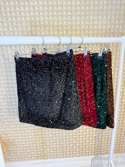 Diverse Sequinned Skirt