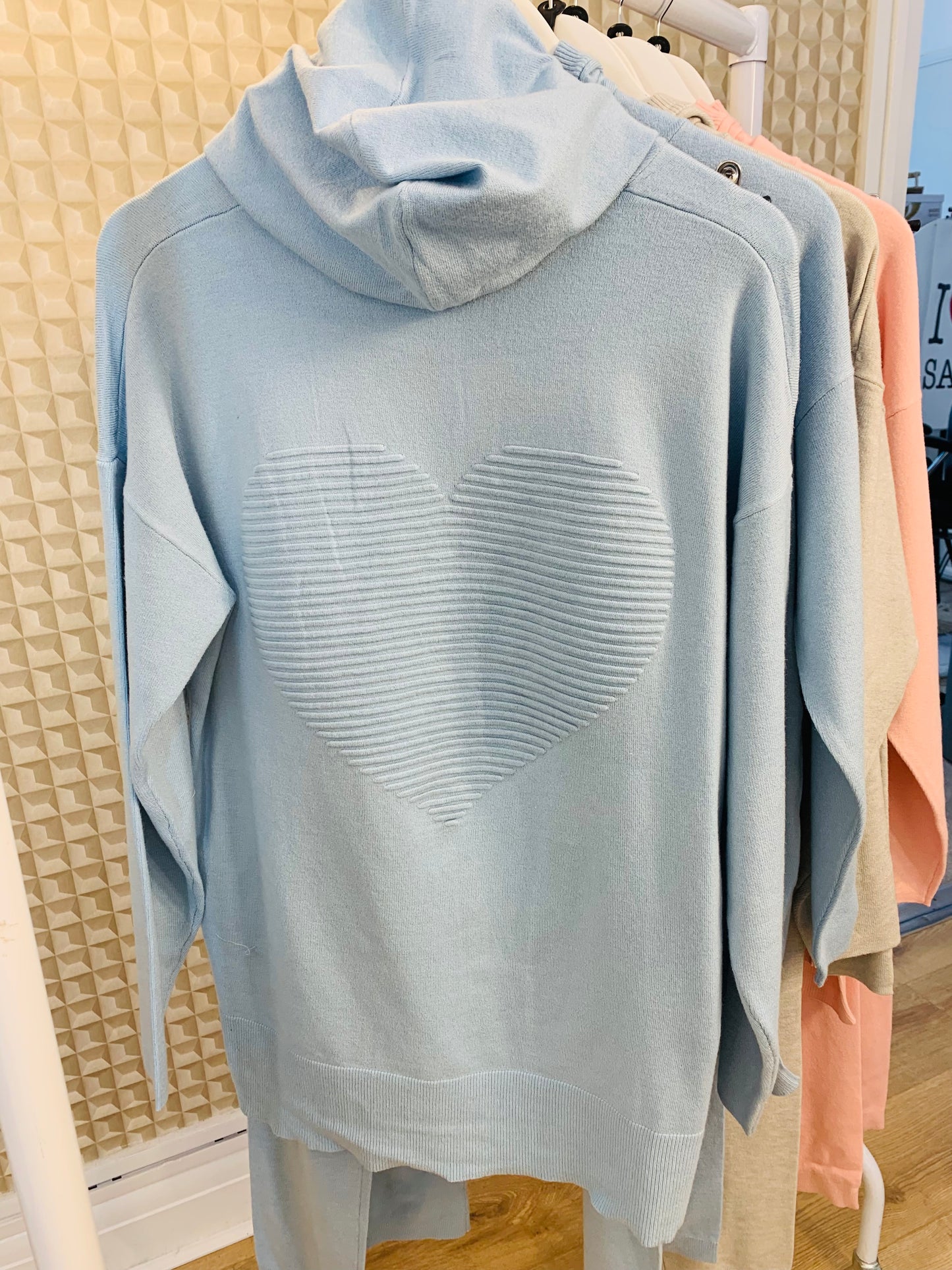 Blue Heart Lounge Set