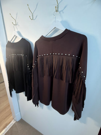Tassle Back Jumper