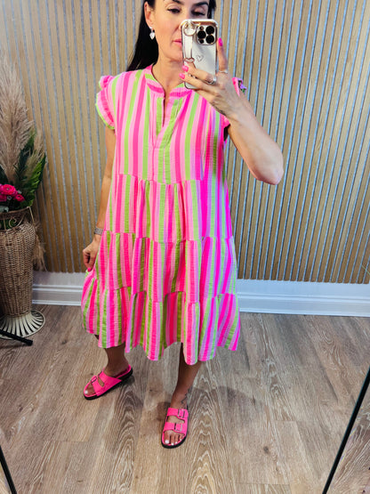 The Nadia Stripe Smock
