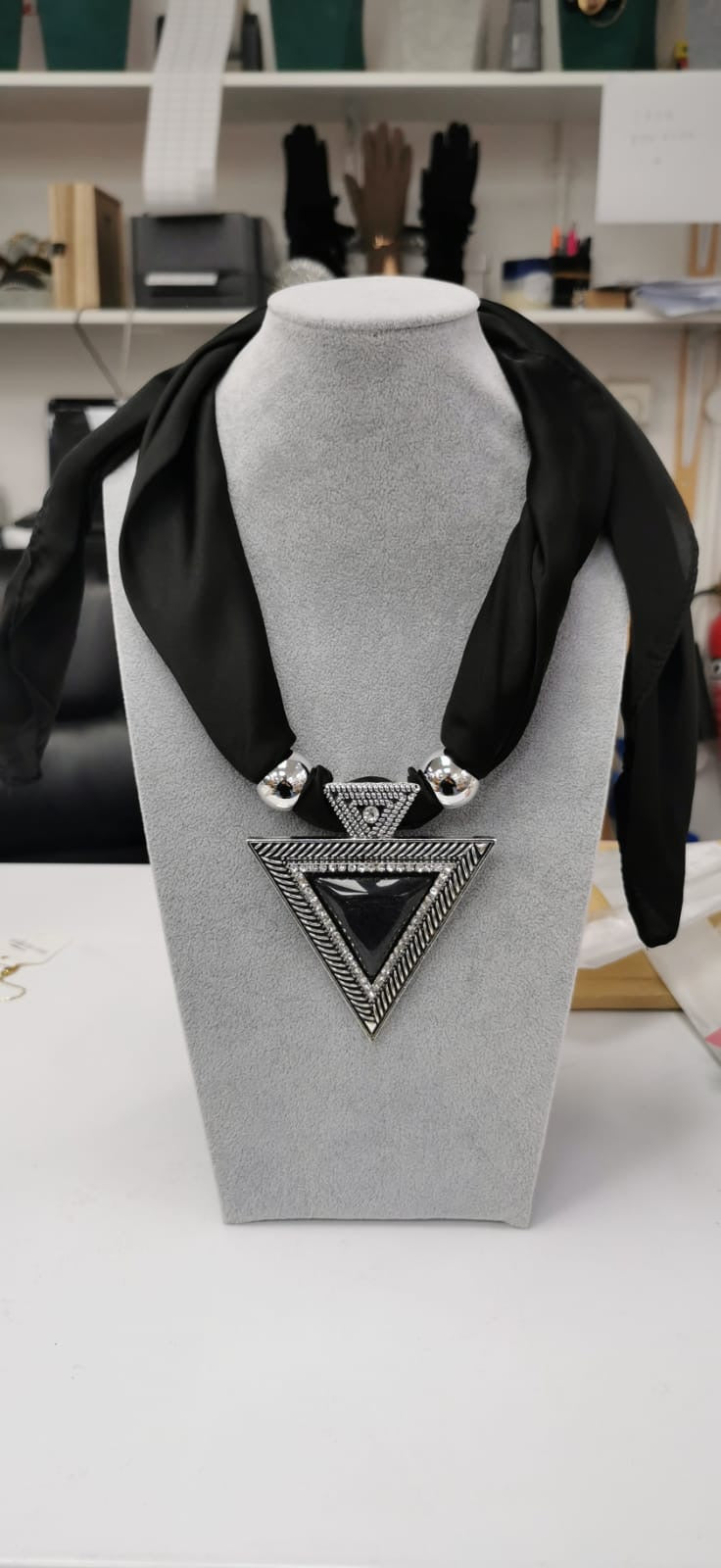 Triangle necklace