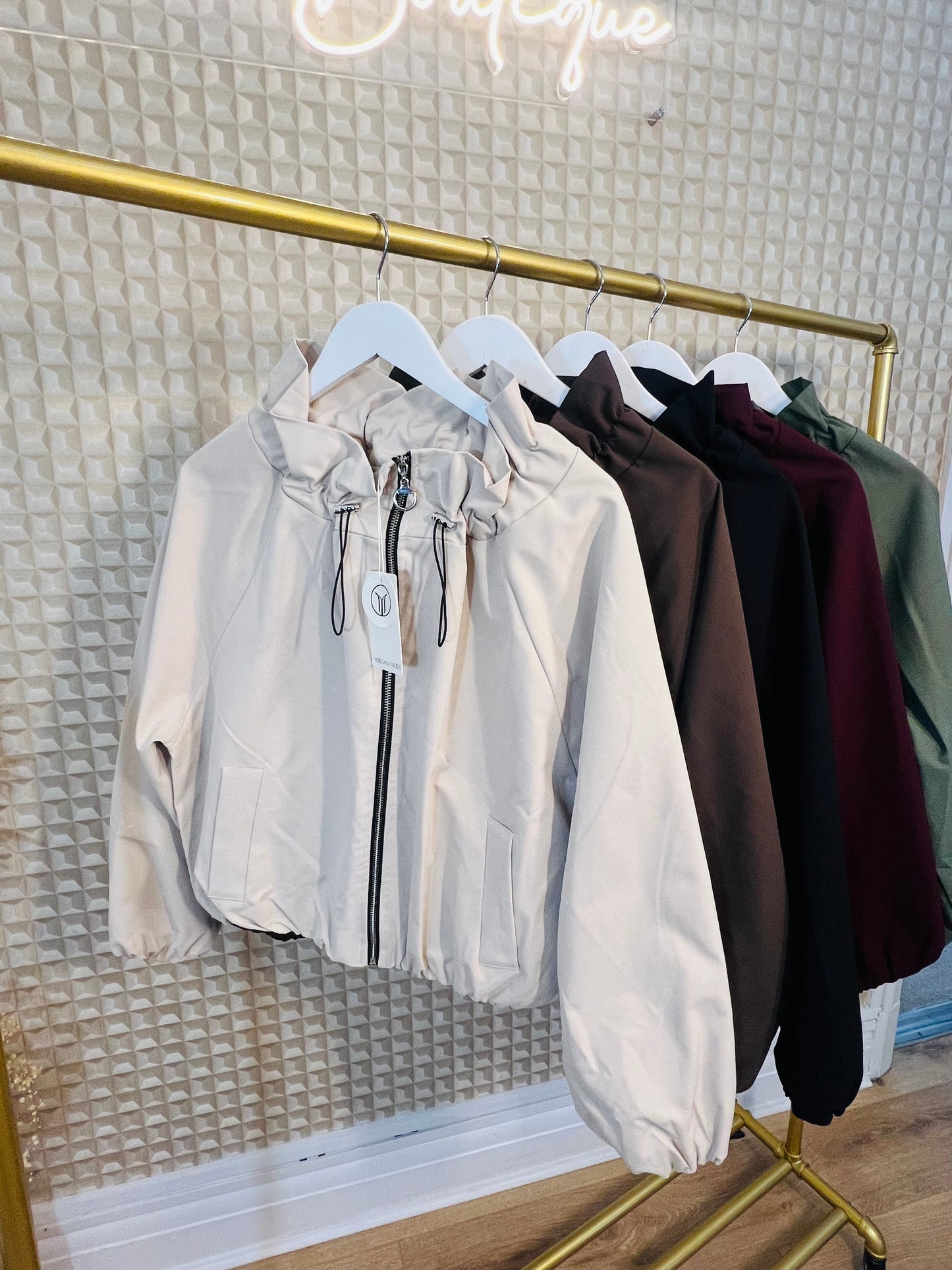Ruffle collar Jacket