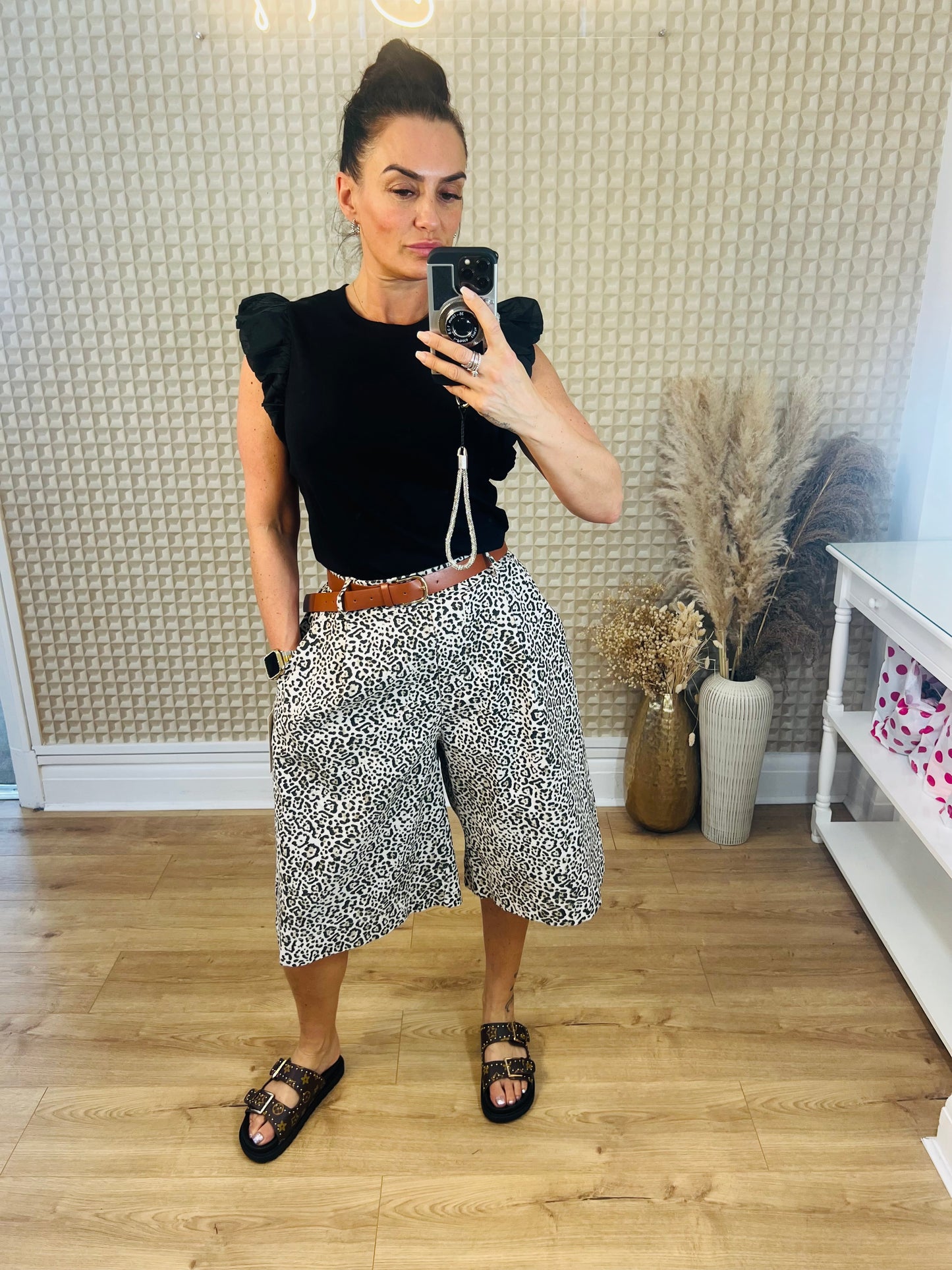 Animal Bermuda Shorts