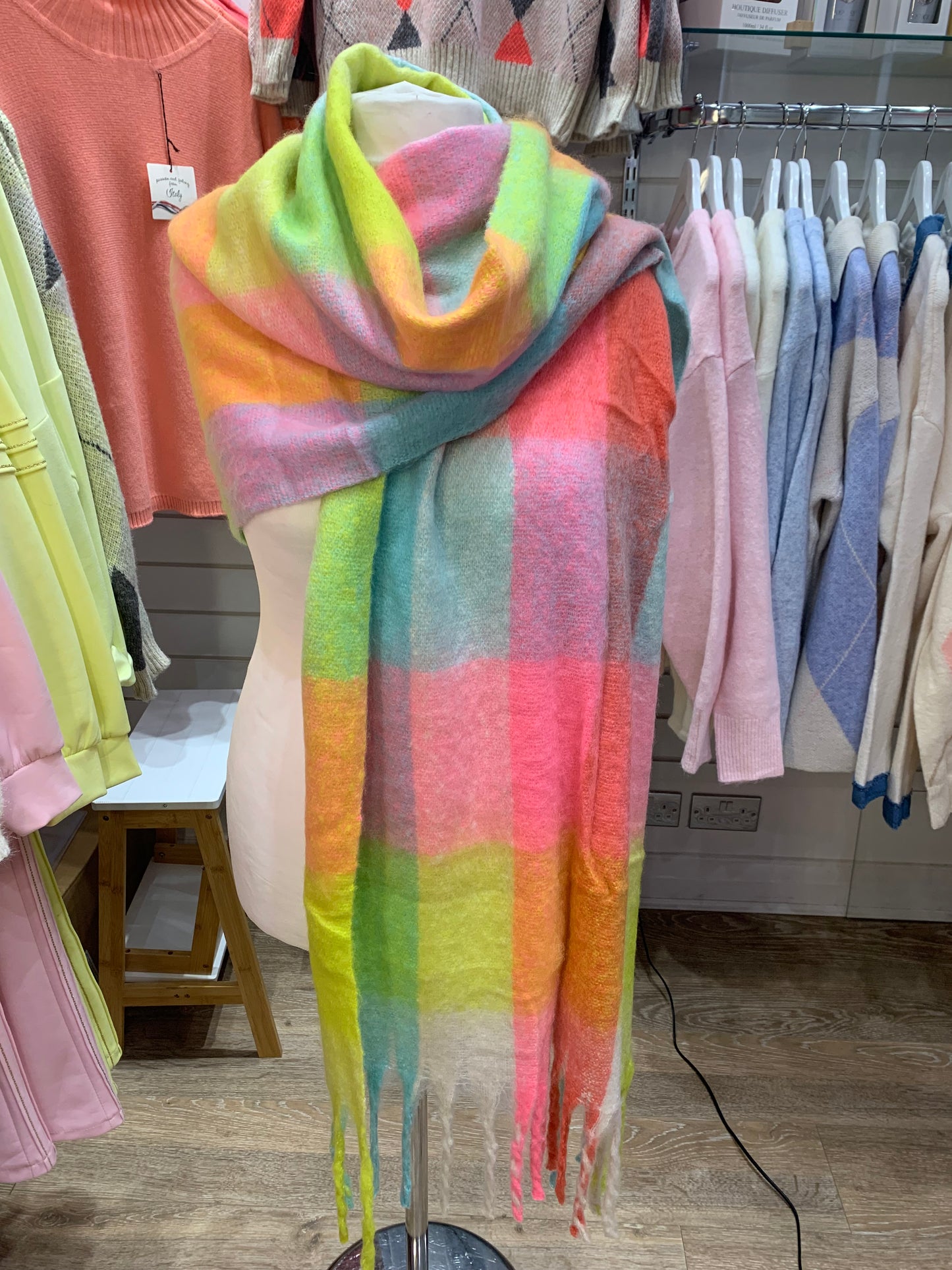 Multi colour scarf