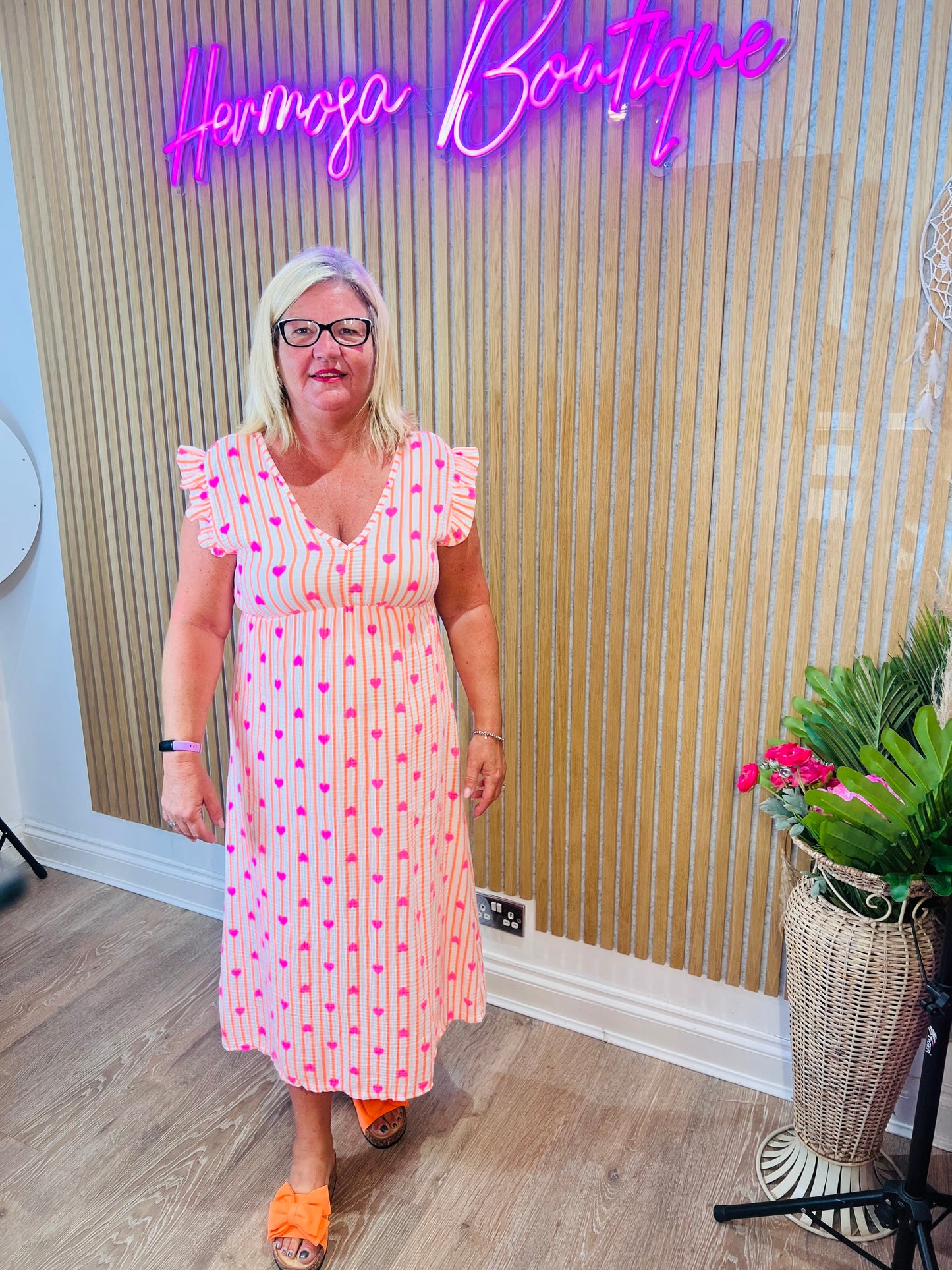 Love Nadia Neon Dress