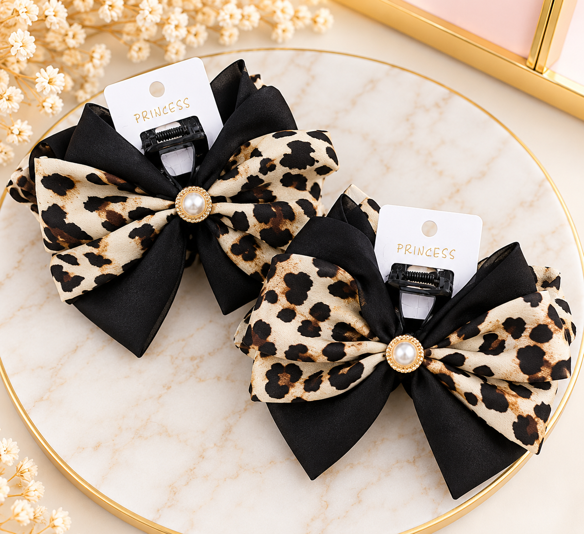 Leopard Hair Clip