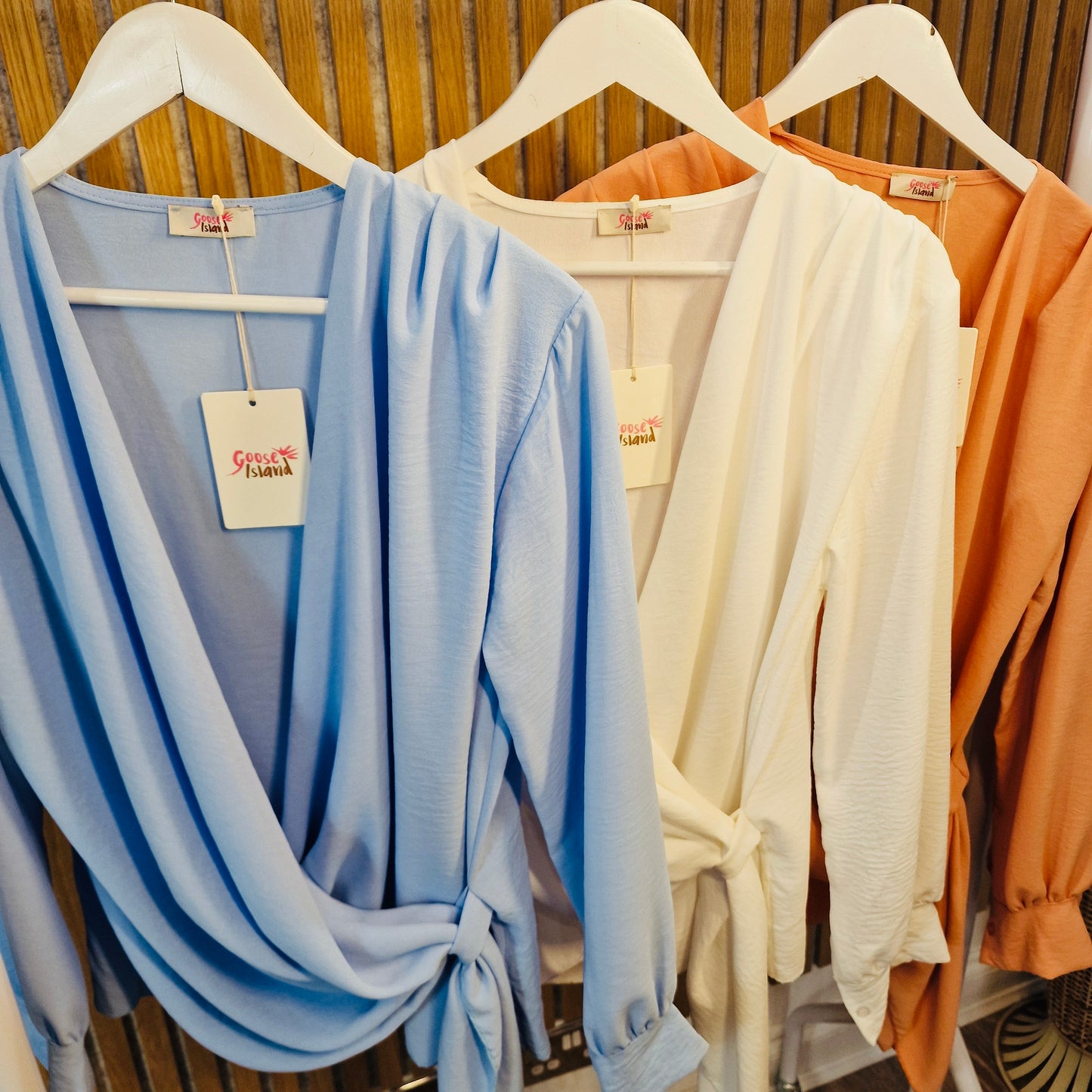 Tie Blouse Goose Island